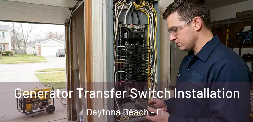 Generator Transfer Switch Installation Daytona Beach - FL