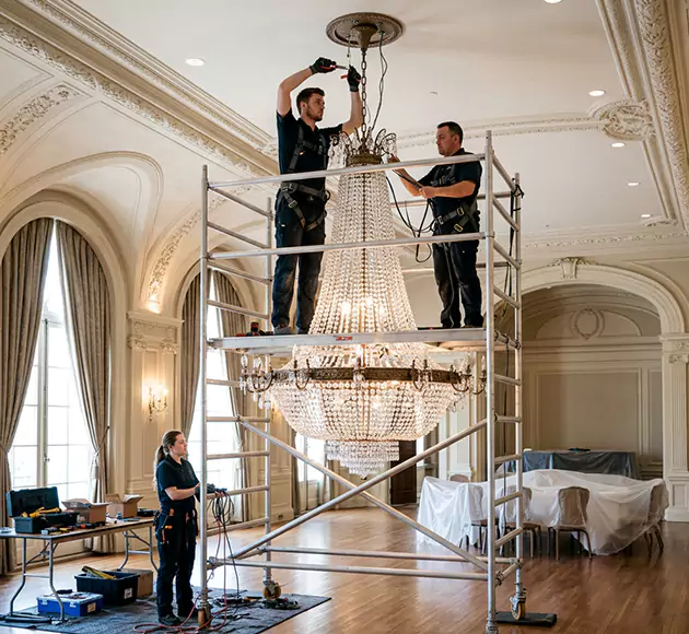 Professional Chandelier Installation: Your Local Fixture Team in Daytona Beach, FL